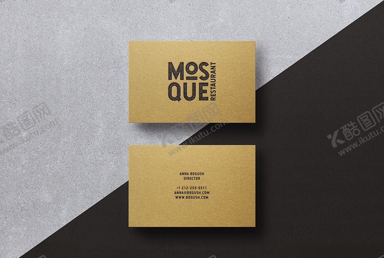 编号：33183909090159239565【酷图网】源文件下载-名片样机