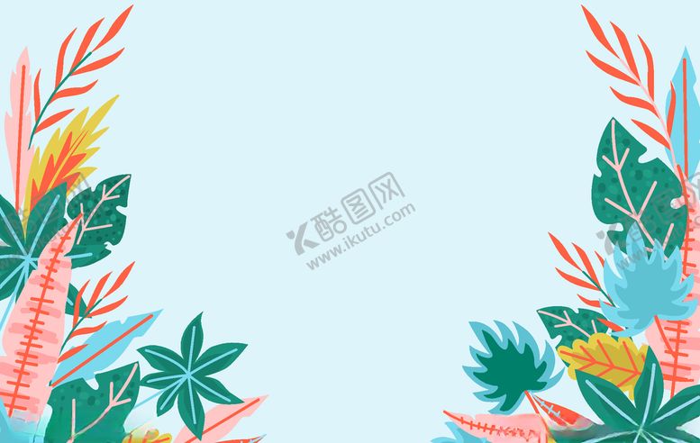 编号：90988210042300551416【酷图网】源文件下载-叶子背景