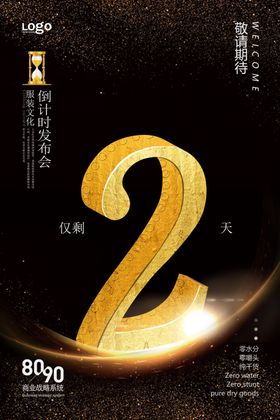 开盘倒计时海报