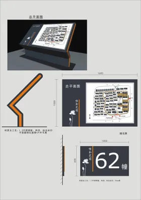 VI导视设计户外招牌
