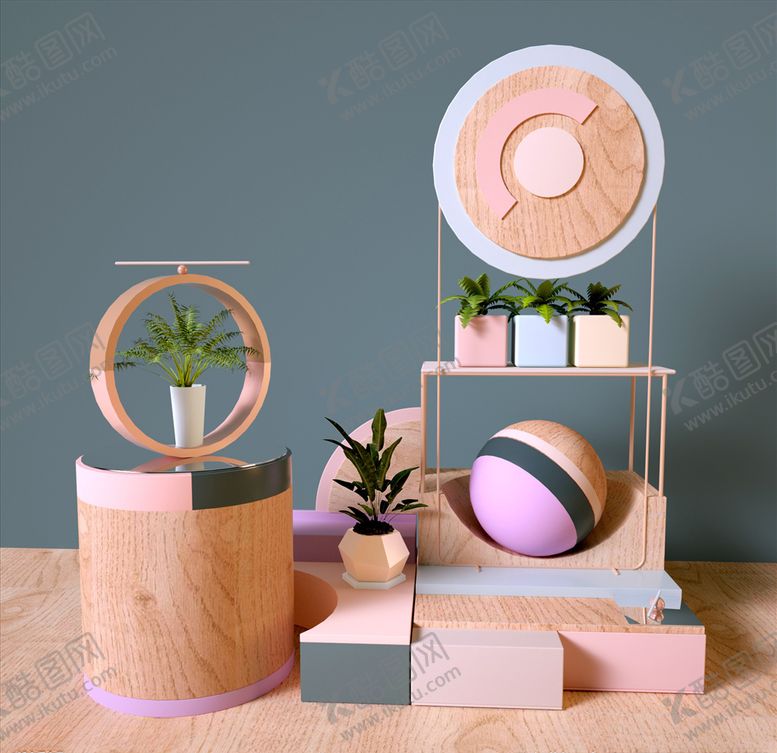 编号：28082709272111367260【酷图网】源文件下载-C4D场景建模