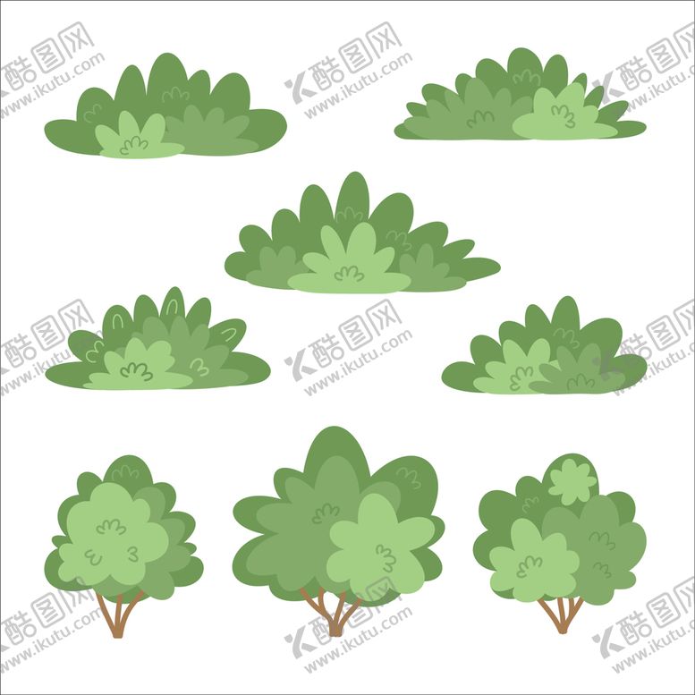 编号：91053609170928501943【酷图网】源文件下载-草丛装饰素材