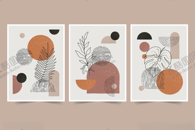 编号：60157404020000255174【酷图网】源文件下载-抽象装饰画