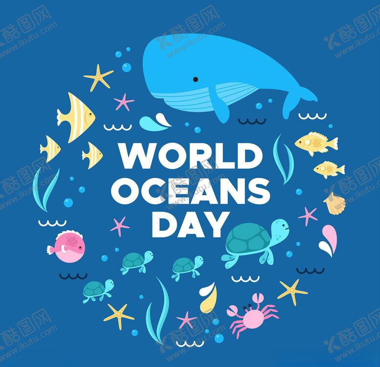 编号：61626209250721478408【酷图网】源文件下载-卡通鲸鱼