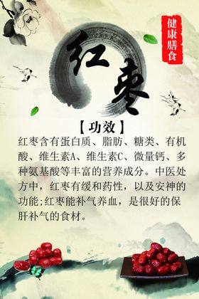 红枣药用功效