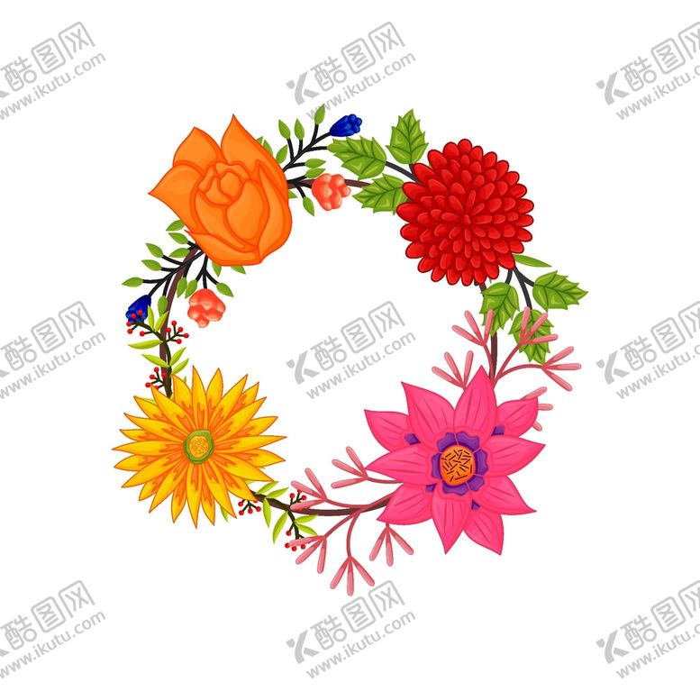 编号：26968610171606284624【酷图网】源文件下载-花朵边框