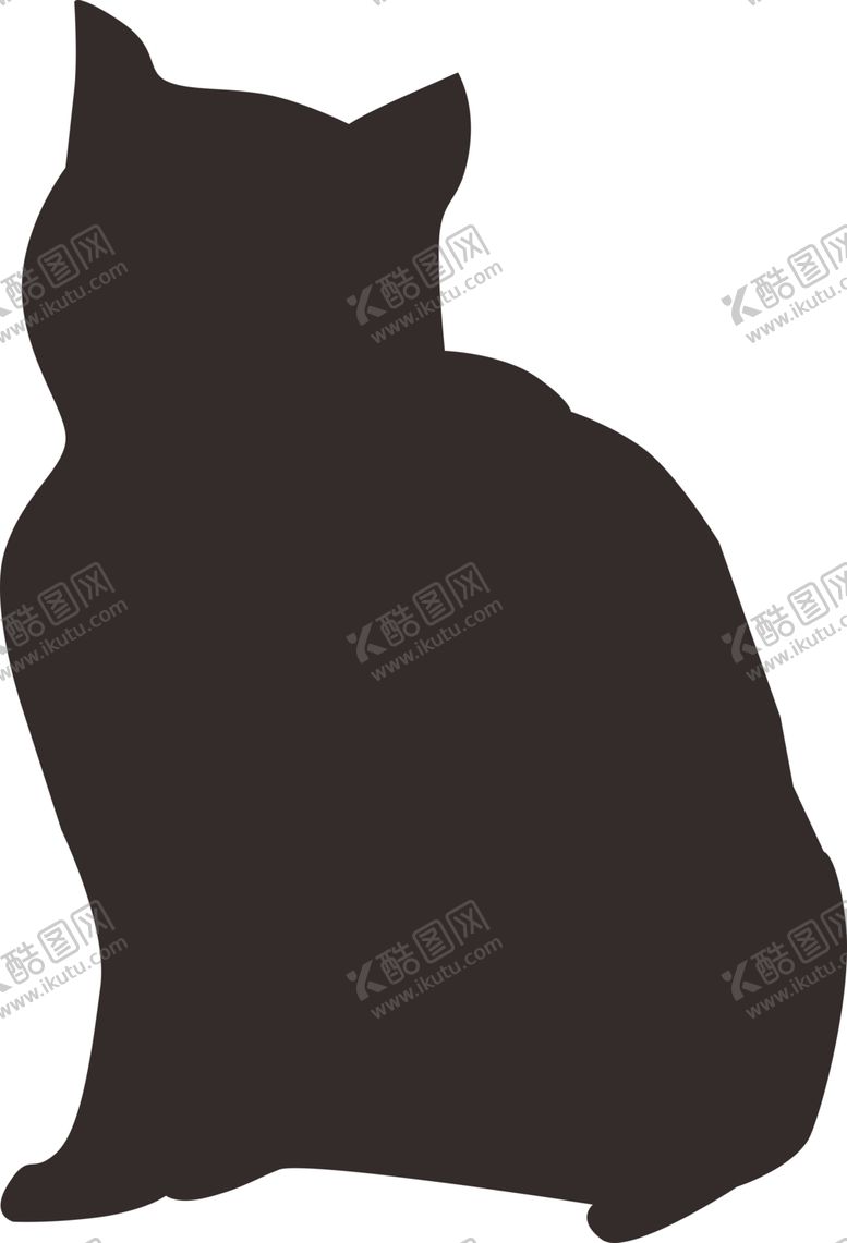编号：66292205071208133072【酷图网】源文件下载-动物剪影