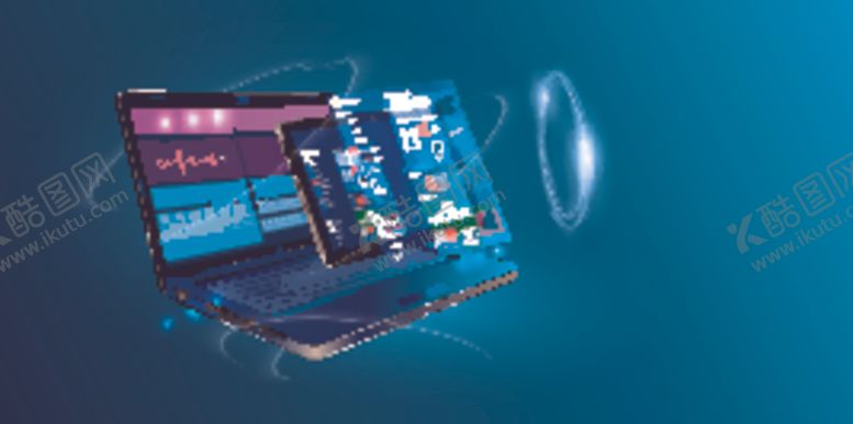 编号：61137110090048044516【酷图网】源文件下载-炫彩科技感插画