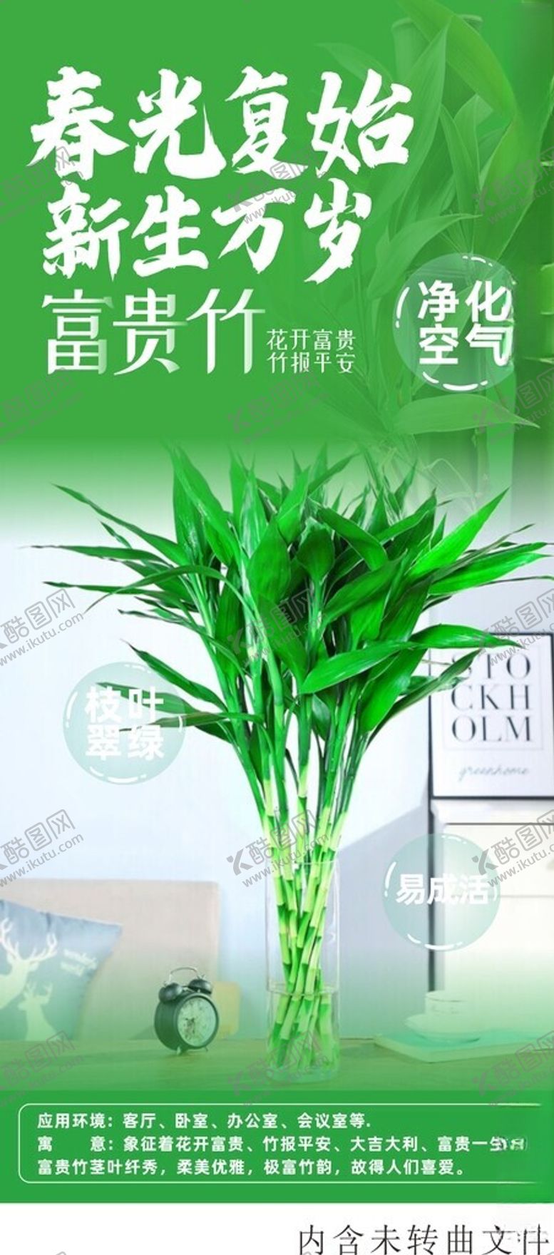 编号：49013901231716596563【酷图网】源文件下载-富贵竹
