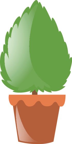 盆景盆栽AI设计素材绿化绿色植物植物花卉