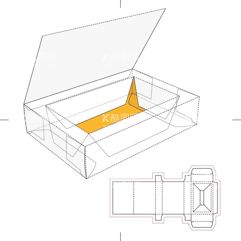编号：91394711301535415225【酷图网】源文件下载-包装盒刀模