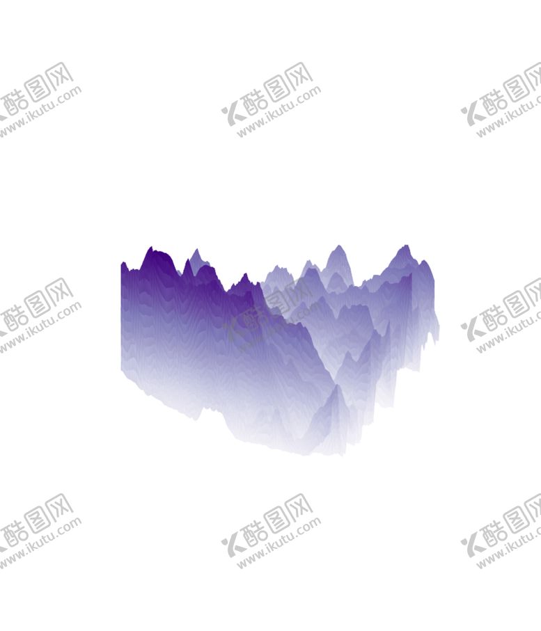 编号：49117105101921121129【酷图网】源文件下载-抽象山峰