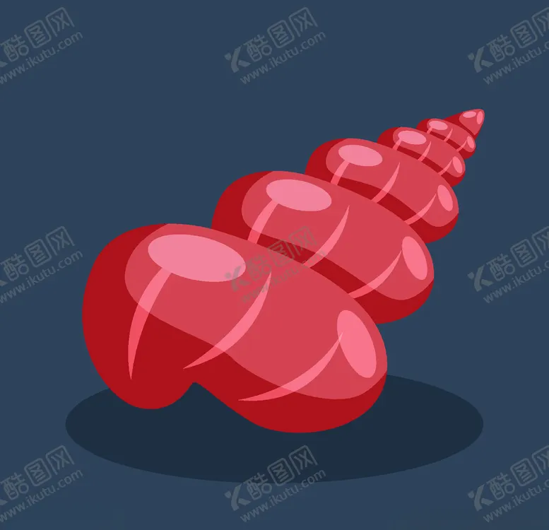 编号：56998205022128448853【酷图网】源文件下载-卡通海螺