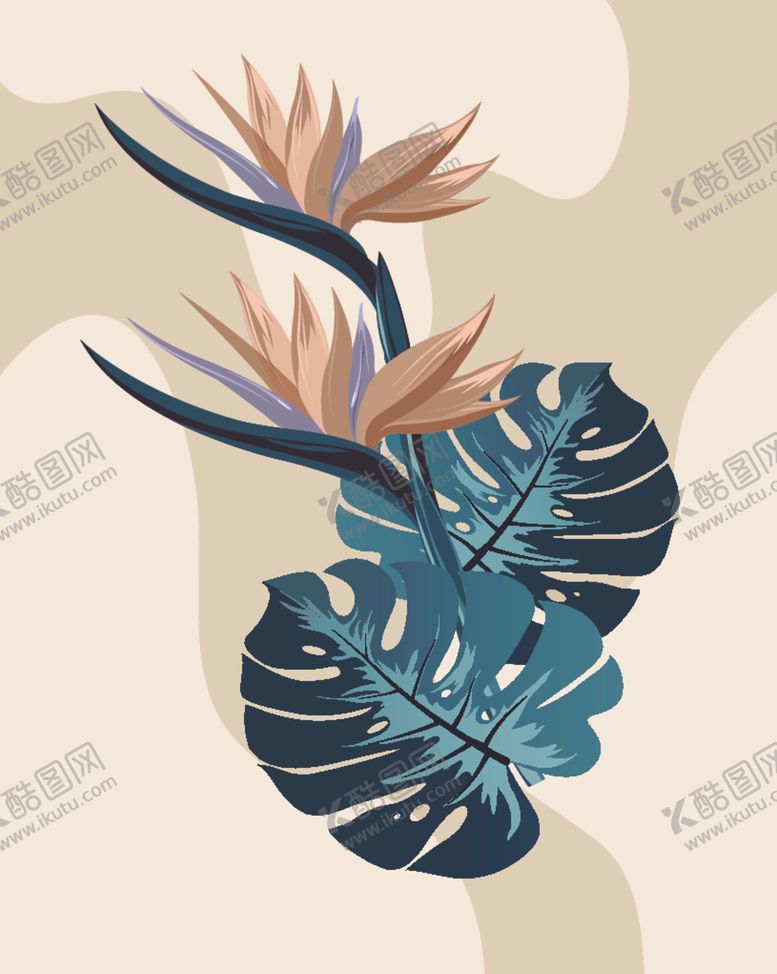 编号：74060109101507256861【酷图网】源文件下载-手绘花卉