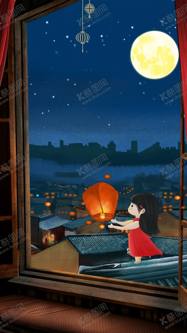 编号：71369010170131066453【酷图网】源文件下载-元宵节海报  
