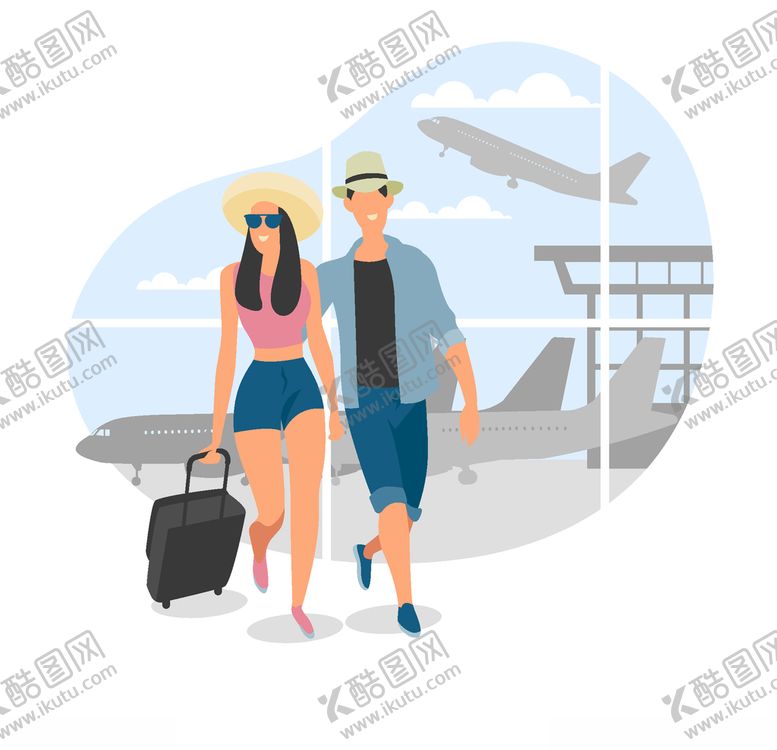 编号：35551710112241445201【酷图网】源文件下载-旅客游客