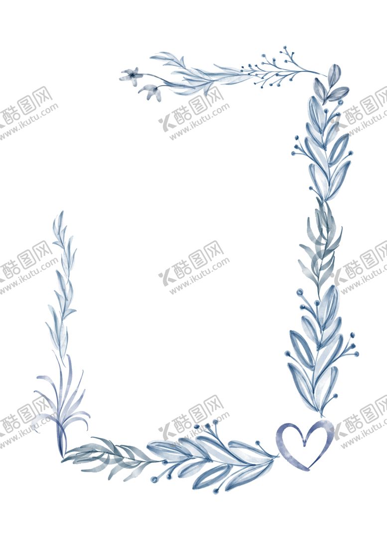 编号：42905407072045196461【酷图网】源文件下载-淡色植物树枝花朵装饰