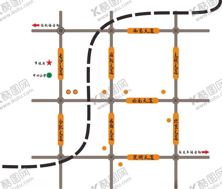 编号：82922802101259186289【酷图网】源文件下载-交通图