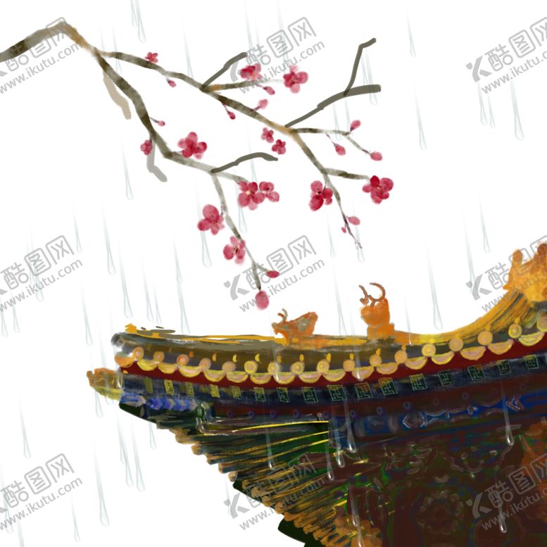 编号：53992807022026213482【酷图网】源文件下载-中国风水墨梅
