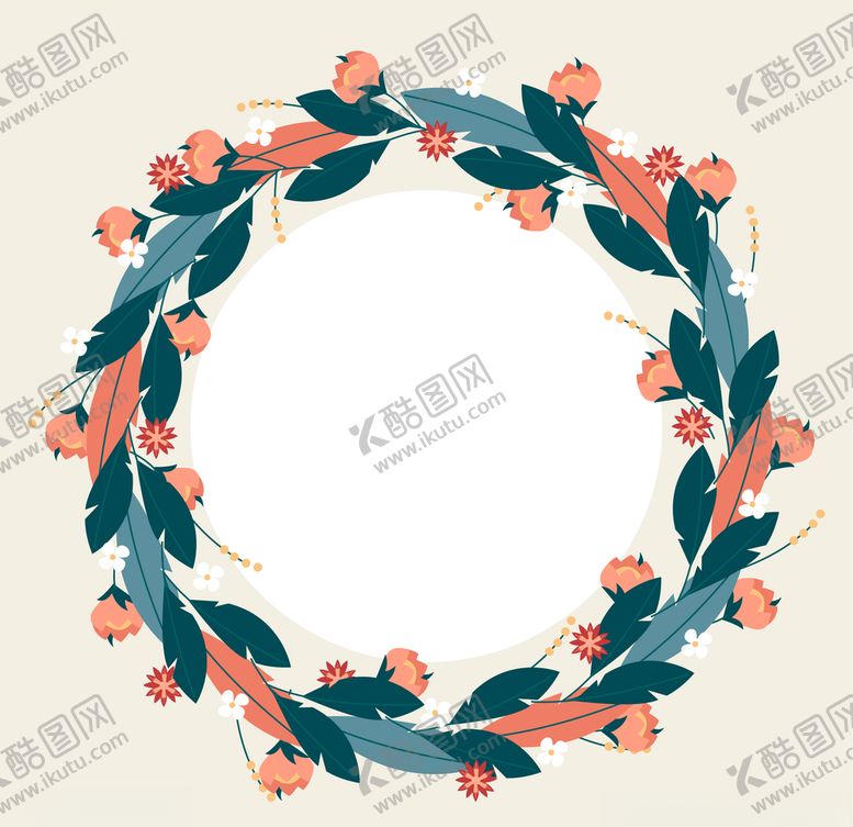 编号：83357010131700522273【酷图网】源文件下载-花圈多彩背景