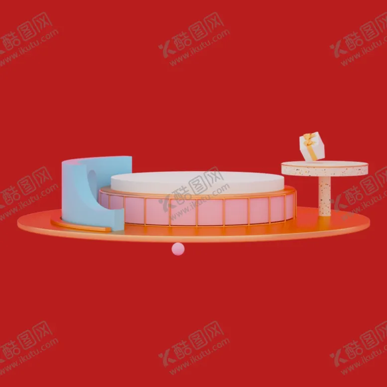 编号：84367302022358116365【酷图网】源文件下载-3D电商展台