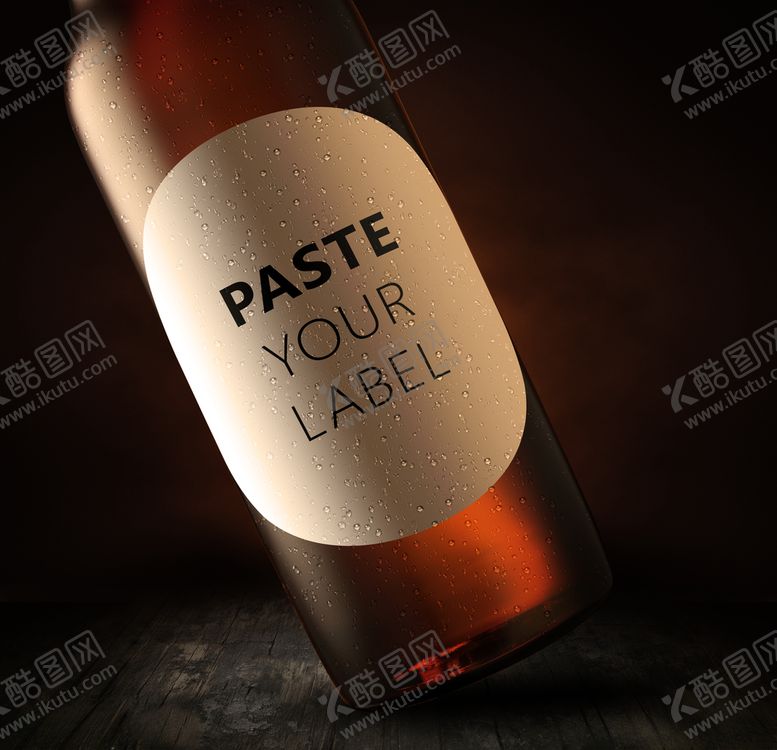 编号：48016710070047067960【酷图网】源文件下载-啤酒瓶子罐装包装效果图样机