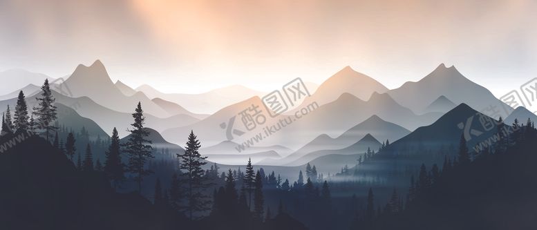 编号：60558111021211304734【酷图网】源文件下载-古风山水