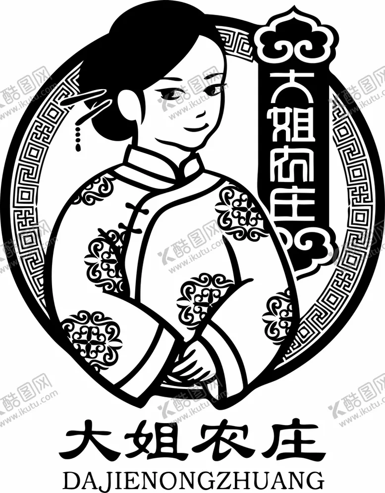 编号：51906410081141497204【酷图网】源文件下载-大姐农庄logo
