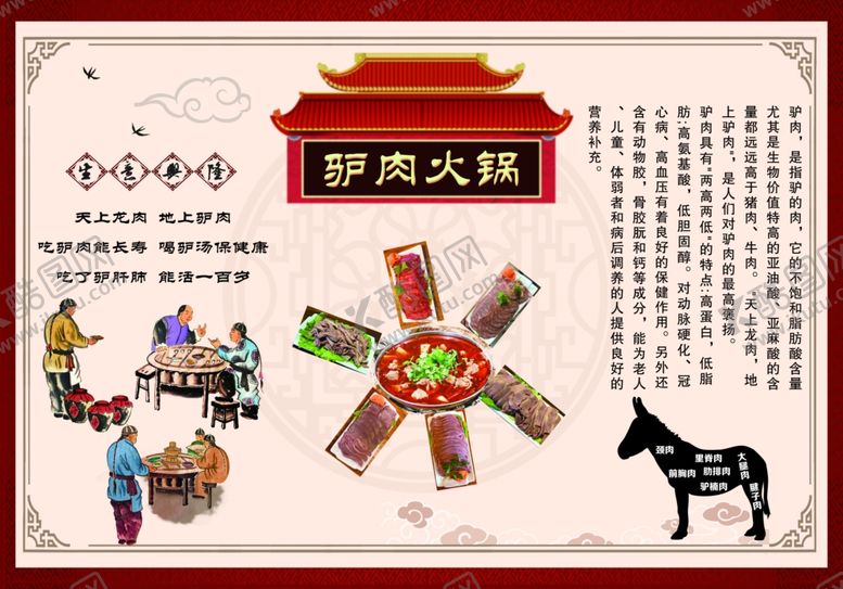 编号：34520201121541514806【酷图网】源文件下载-驴肉火锅