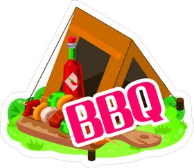 露营野餐烧烤BBQ系列海报