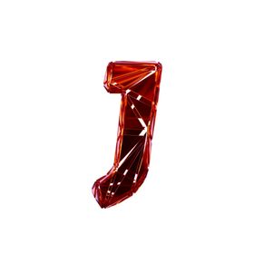 破碎3D字J