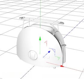 C4D模型 面包机