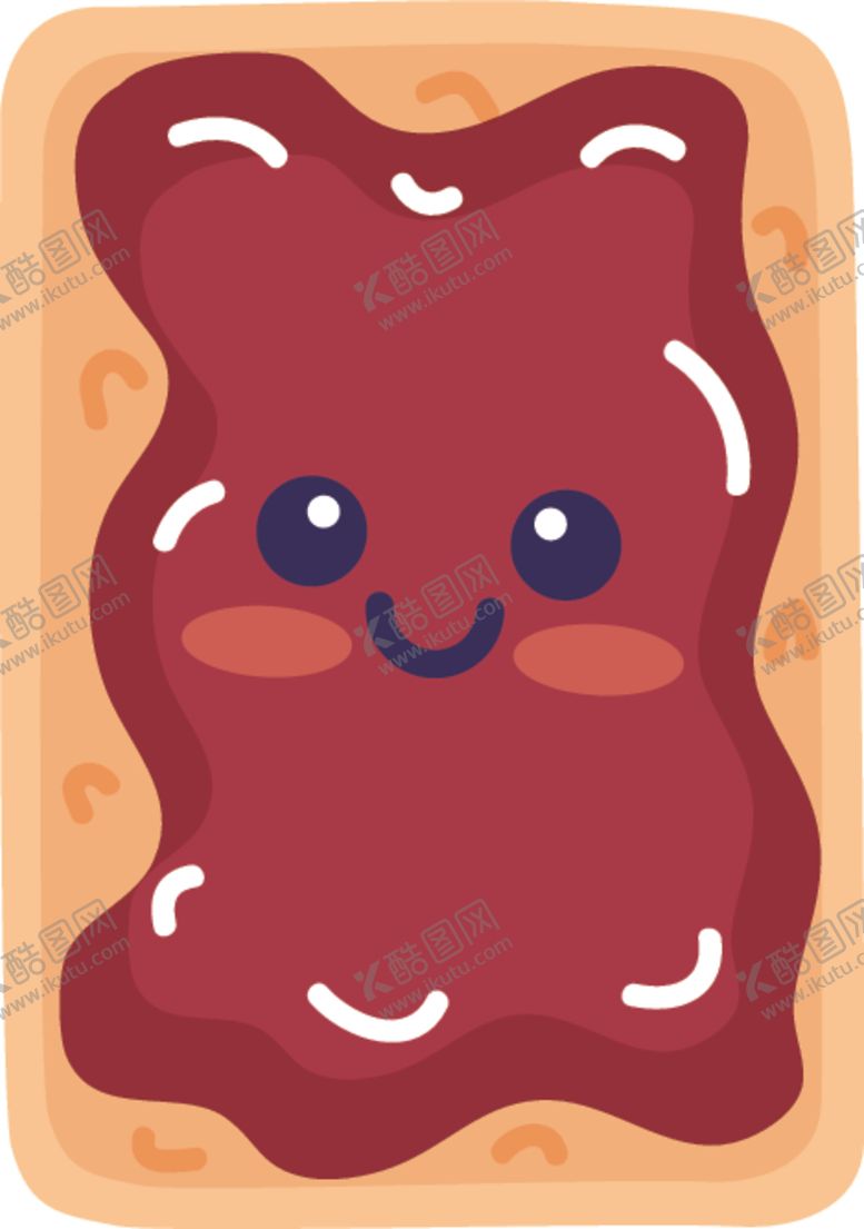 编号：87365209252020536521【酷图网】源文件下载-卡哇伊美食