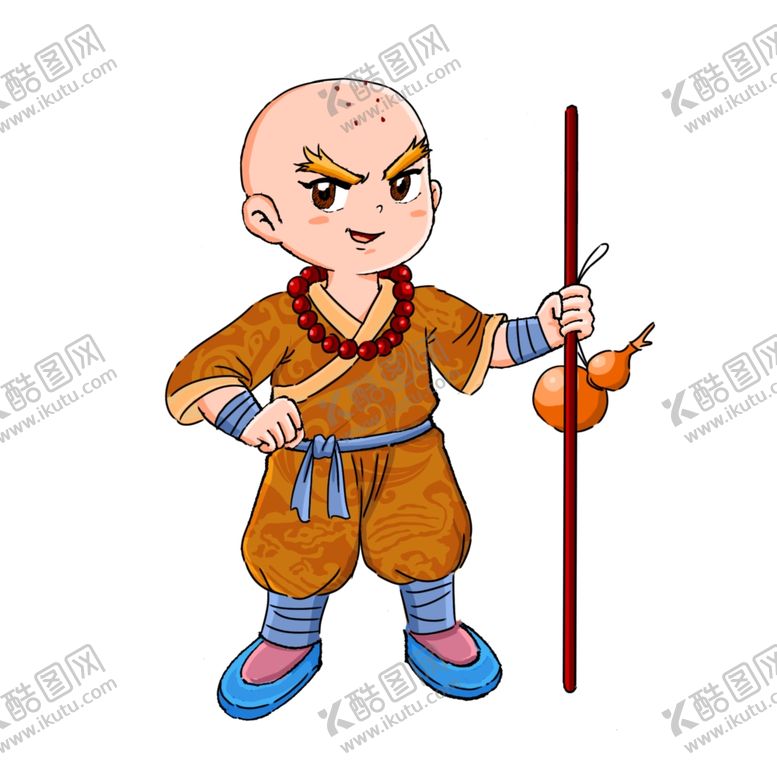 编号：48843810011223363986【酷图网】源文件下载-手绘和尚