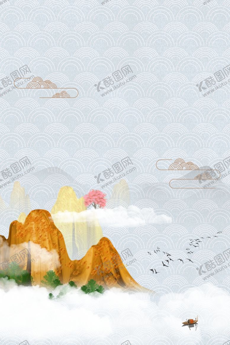 编号：61670010041614378976【酷图网】源文件下载-中国风背景