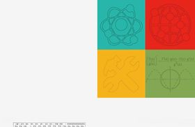 科学类封面模板