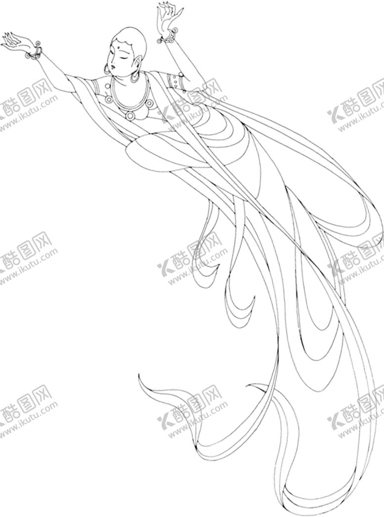编号：86550901231436524604【酷图网】源文件下载-飞天仙女