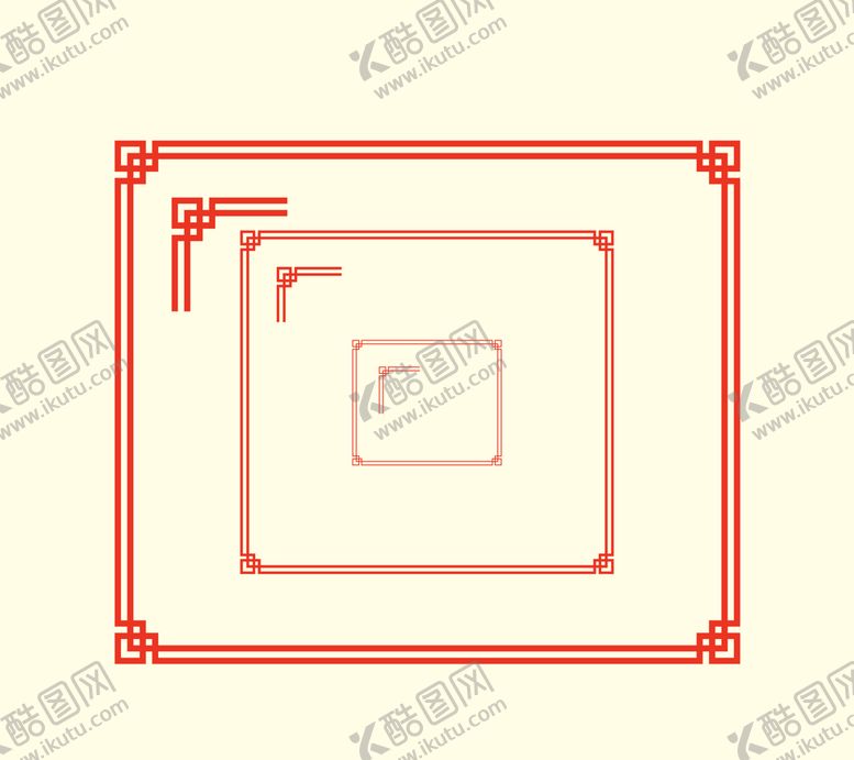 编号：96824310100214154651【酷图网】源文件下载-古典边框 