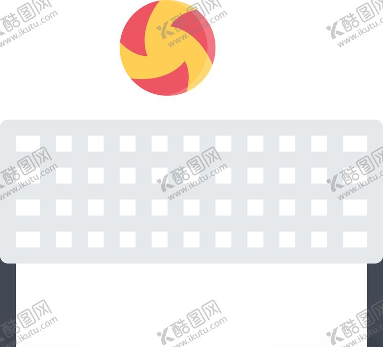 编号：21149909240939311635【酷图网】源文件下载-排球UI标识标志