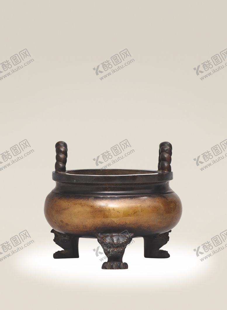 编号：42304907030045127801【酷图网】源文件下载-三足兽铜炉