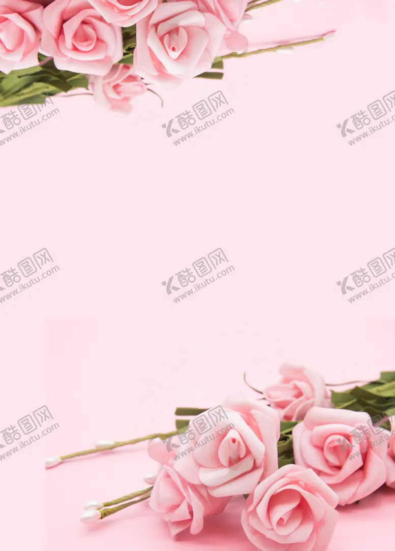 编号：97316010100714422563【酷图网】源文件下载- 粉色玫瑰花背景