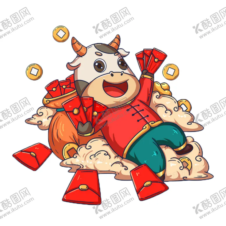 编号：20655104211239394827【酷图网】源文件下载-牛年大吉