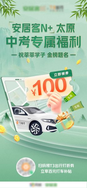 出行福利海报