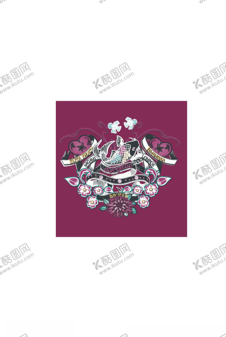 编号：86104910110133219221【酷图网】源文件下载-动物印花