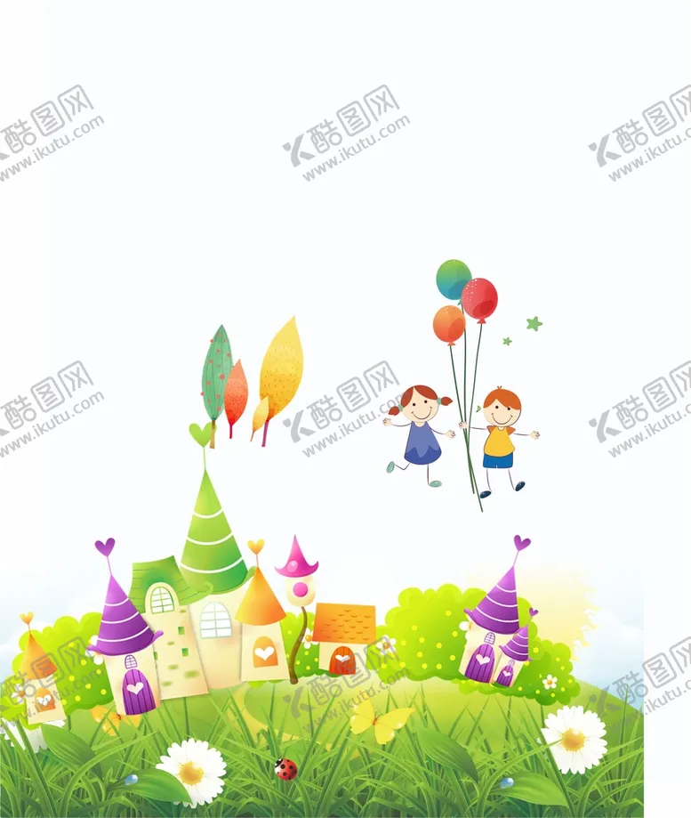 编号：69776810312306368171【酷图网】源文件下载-幼儿园 背景