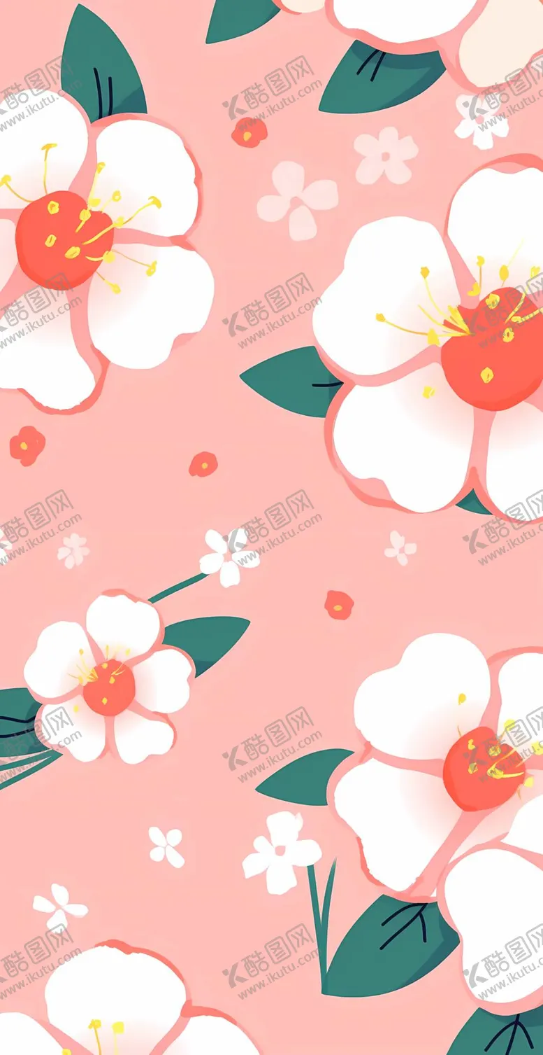 编号：37185610121249116459【酷图网】源文件下载-花朵图案