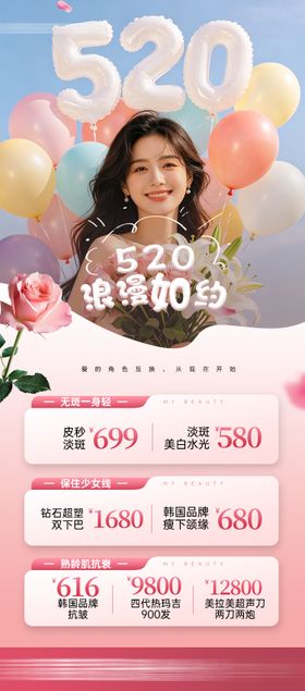 医美520海报