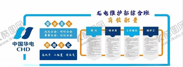 编号：27386907131049554953【酷图网】源文件下载-浙江华电华电文化墙