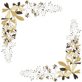 简约手绘花环
