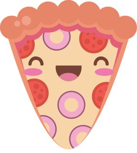 卡哇伊美食AI设计素材可爱物可爱AI矢量图